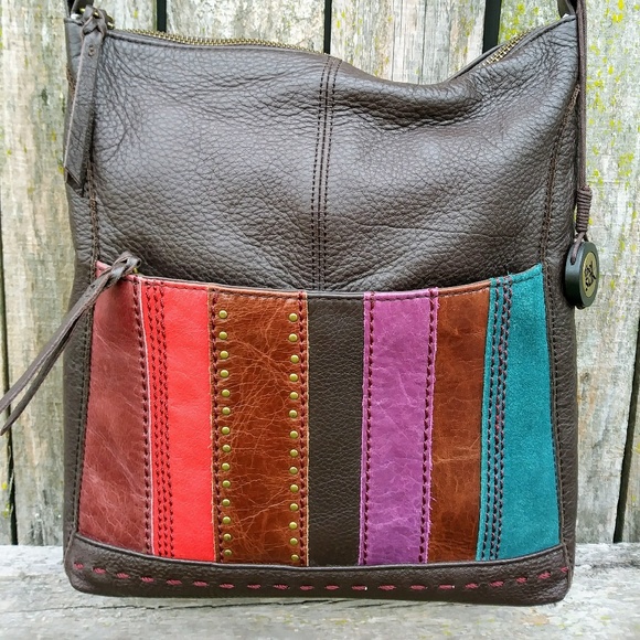 the sak iris leather crossbody